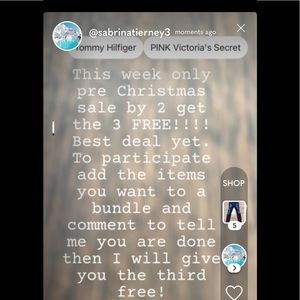 Free Christmas offer buy 2 get the 3 FREE